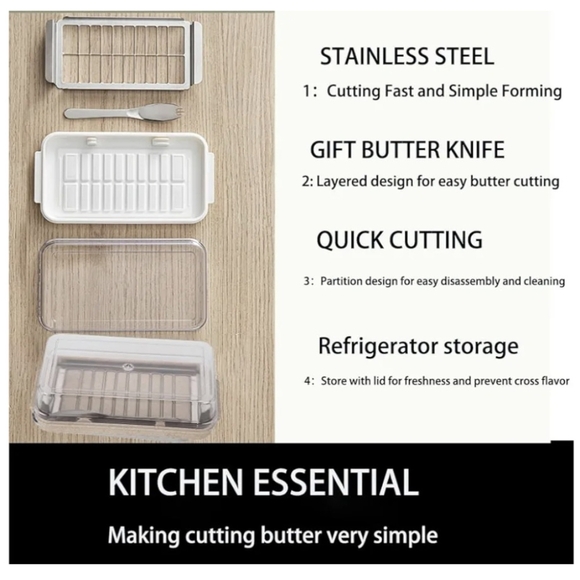 Butter Pad Cutter - Picture 2 of 7